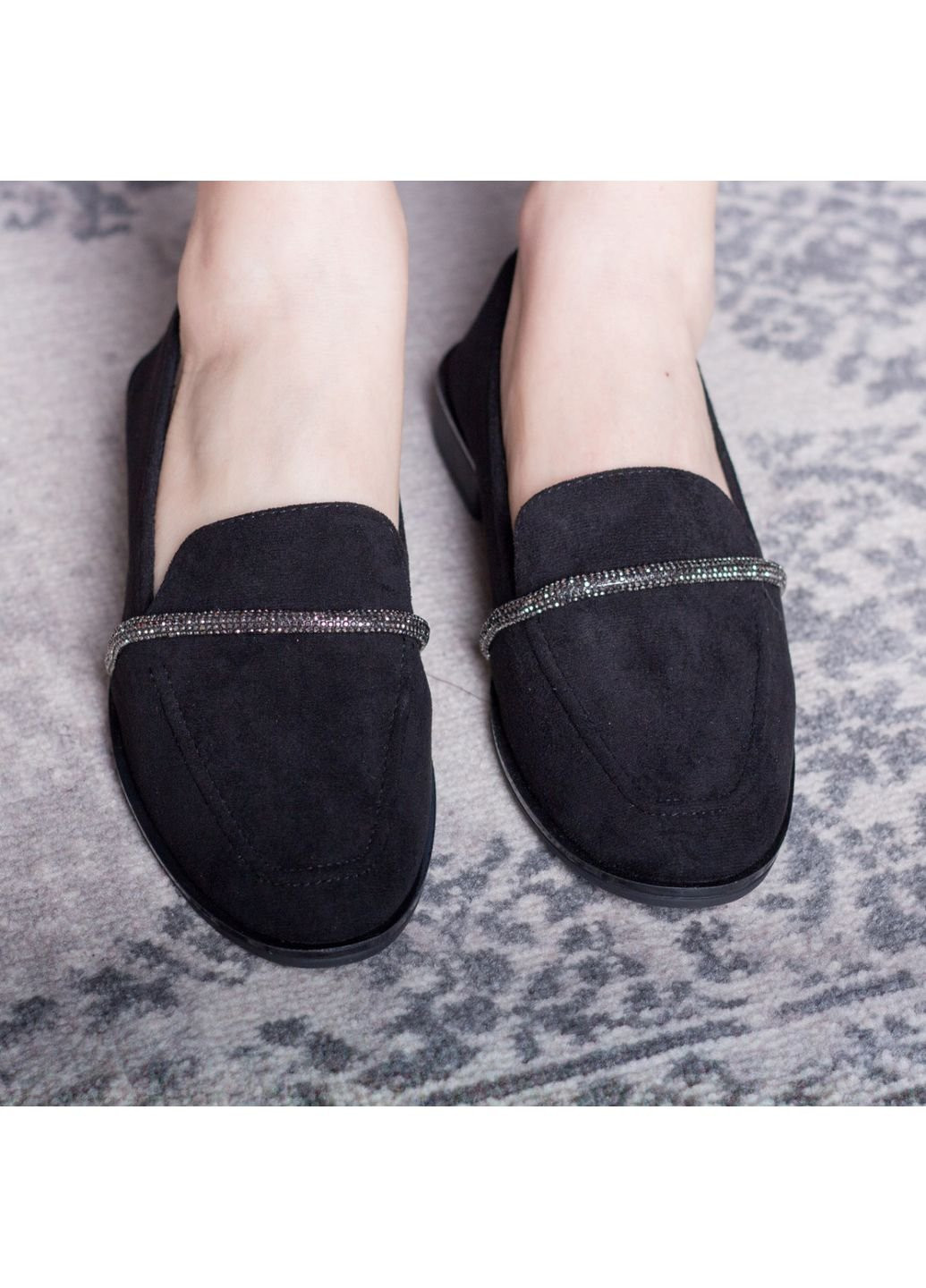 Туфли женские Haiya 2832 41 26 см Черный Fashion