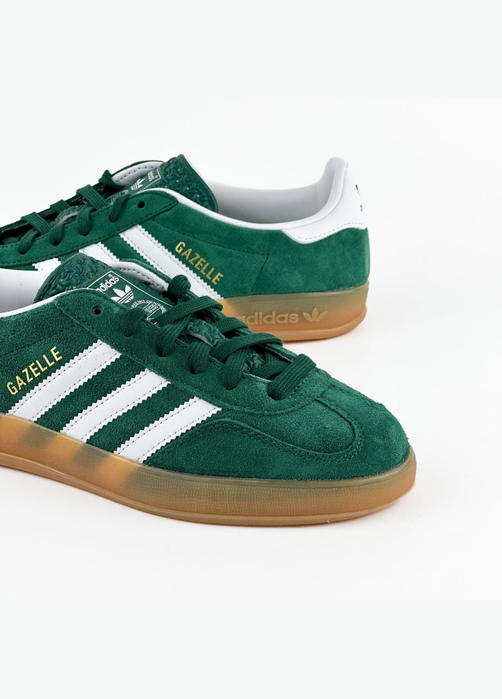 Кроссовки JI2062 adidas Gazelle зелёные демисезоны (317225759)