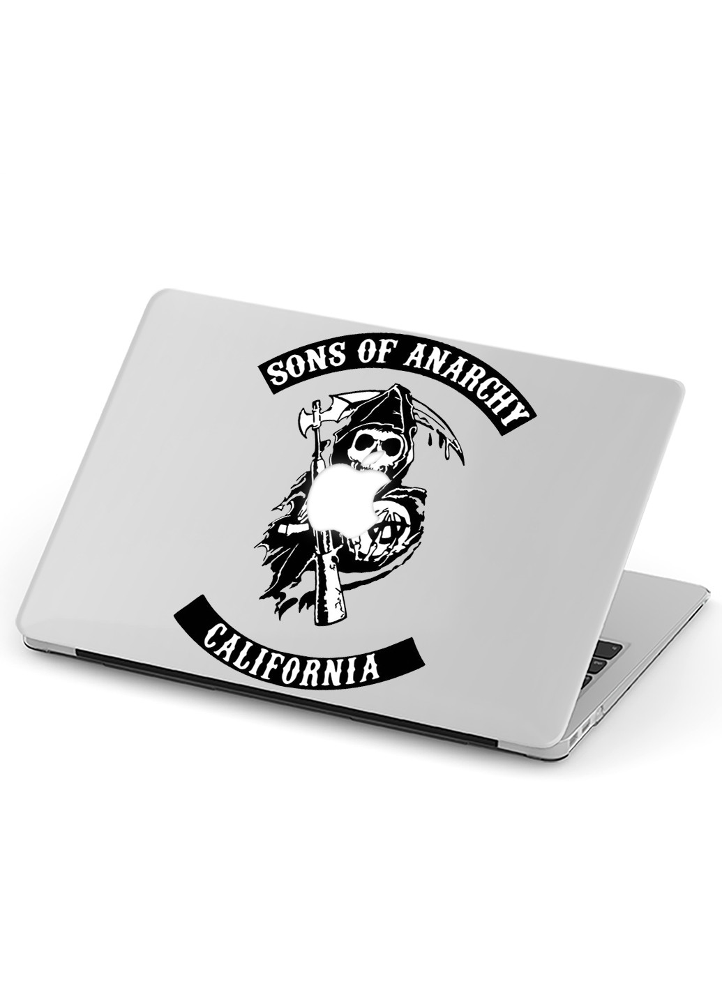 Чехол пластиковый для Apple MacBook Air 13 A1466 / A1369 Сыновья анархии (Sons of anarchy) (6351-1766) MobiPrint (218539555)