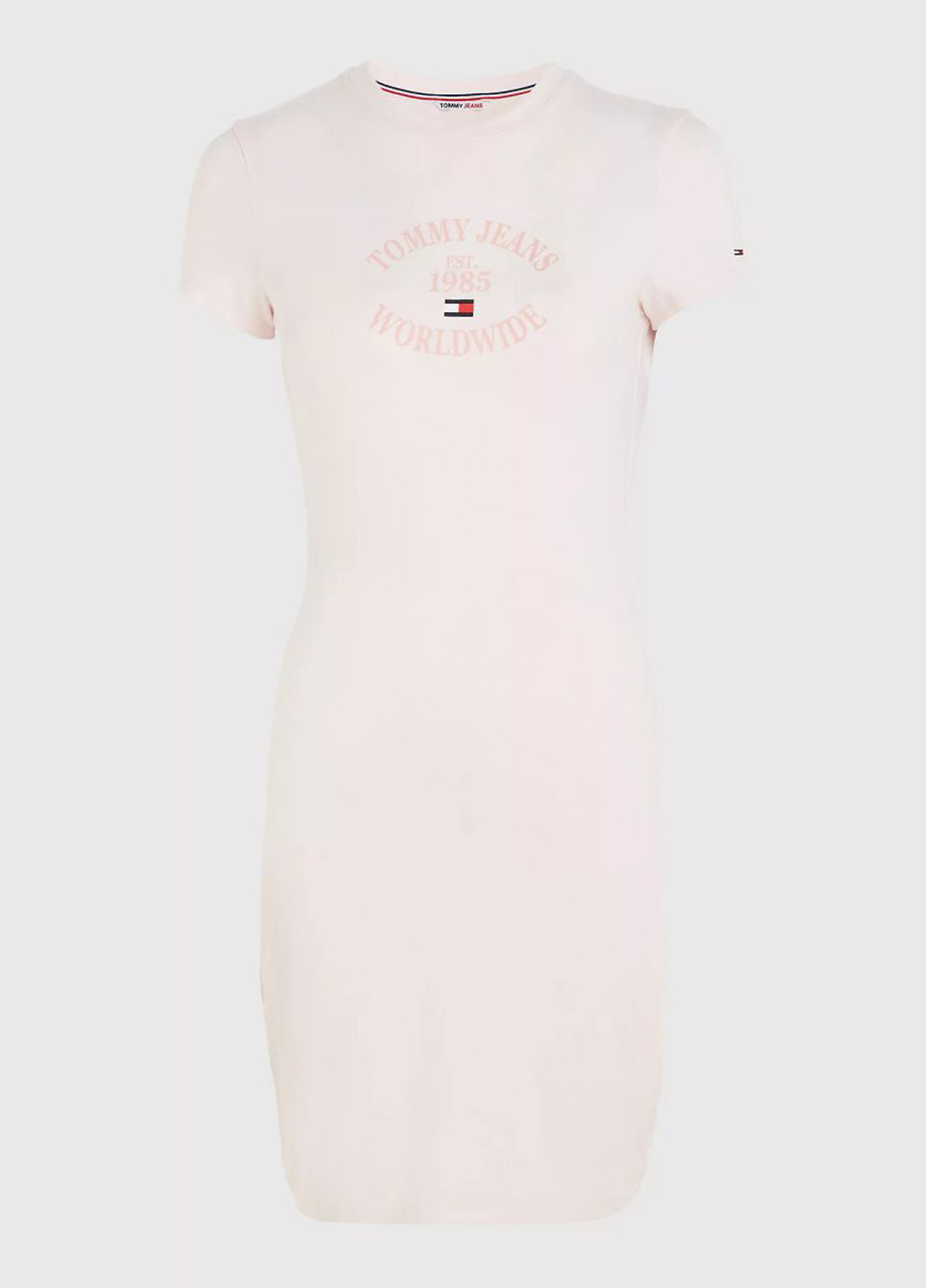 Молочна кежуал сукня сукня-футболка Tommy Hilfiger однотонна