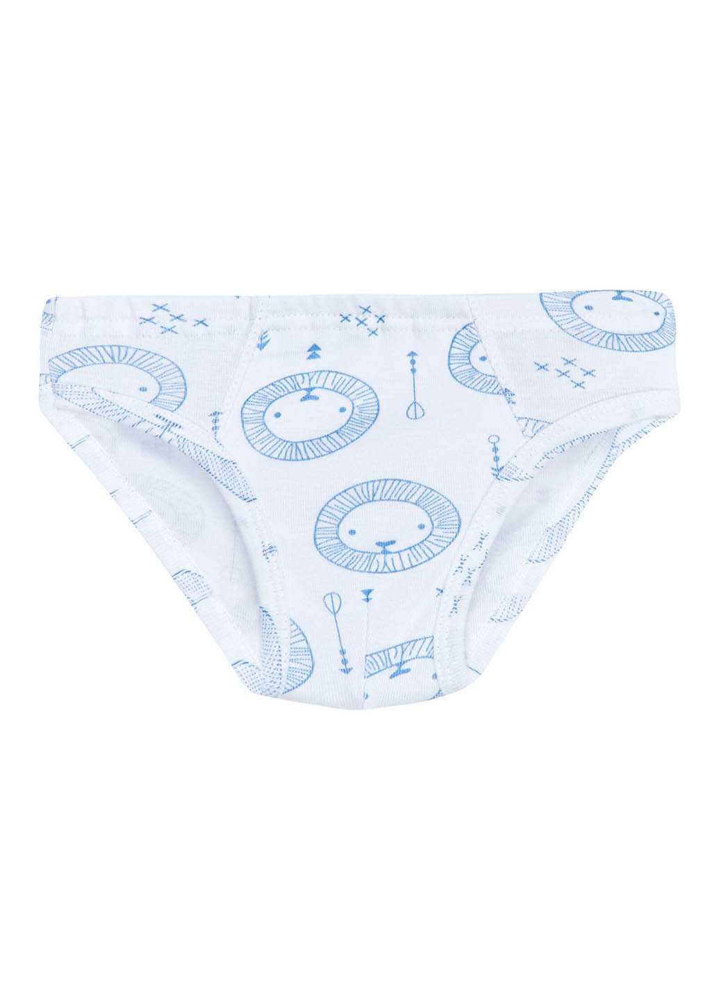 Белый демисезонный комплект (майка, трусы) Фламинго