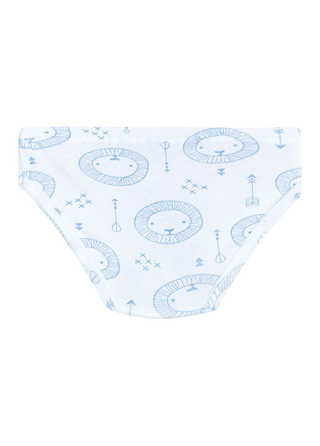 Белый демисезонный комплект (майка, трусы) Фламинго