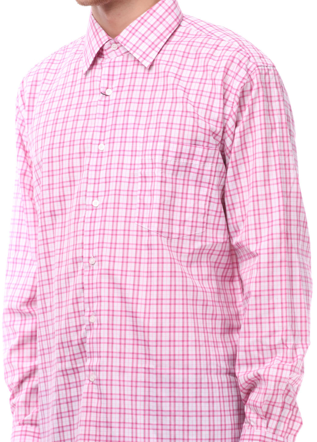 Розовая кэжуал рубашка Aldo & Co с длинным рукавом