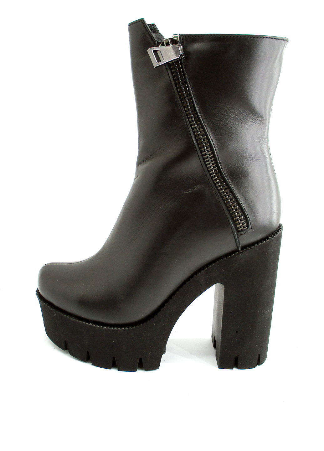 Черные зимние полусапоги Twenty Two