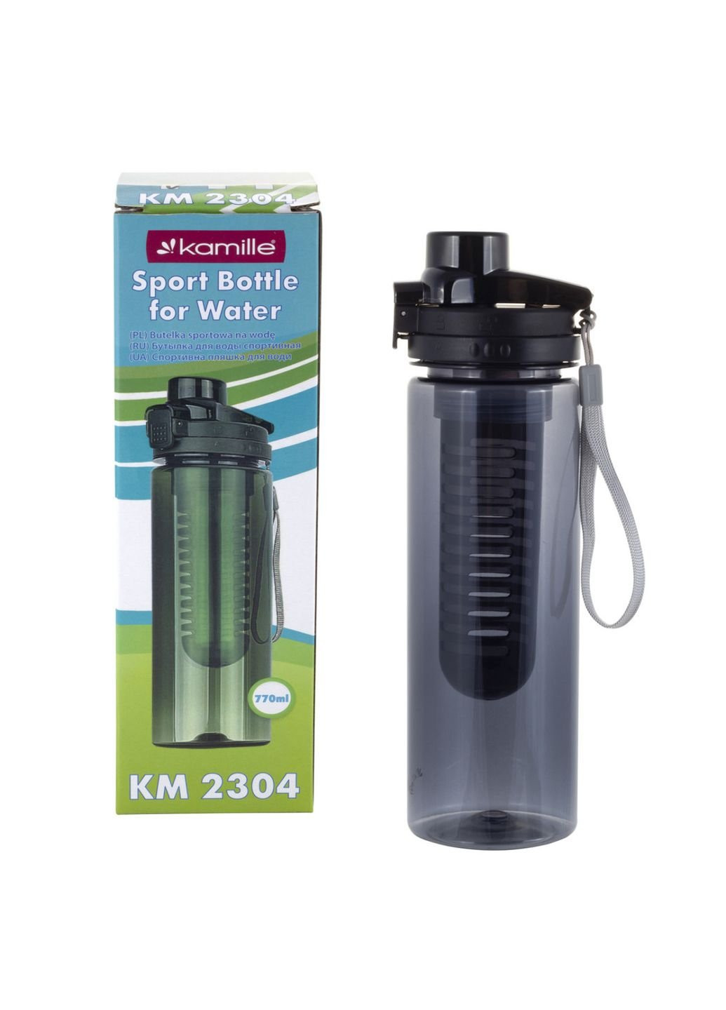 Бутылка для воды KM-2304 750 мл Kamille (253869054)