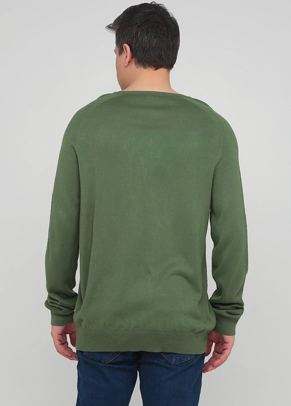 Зелений демісезонний пуловер F&F