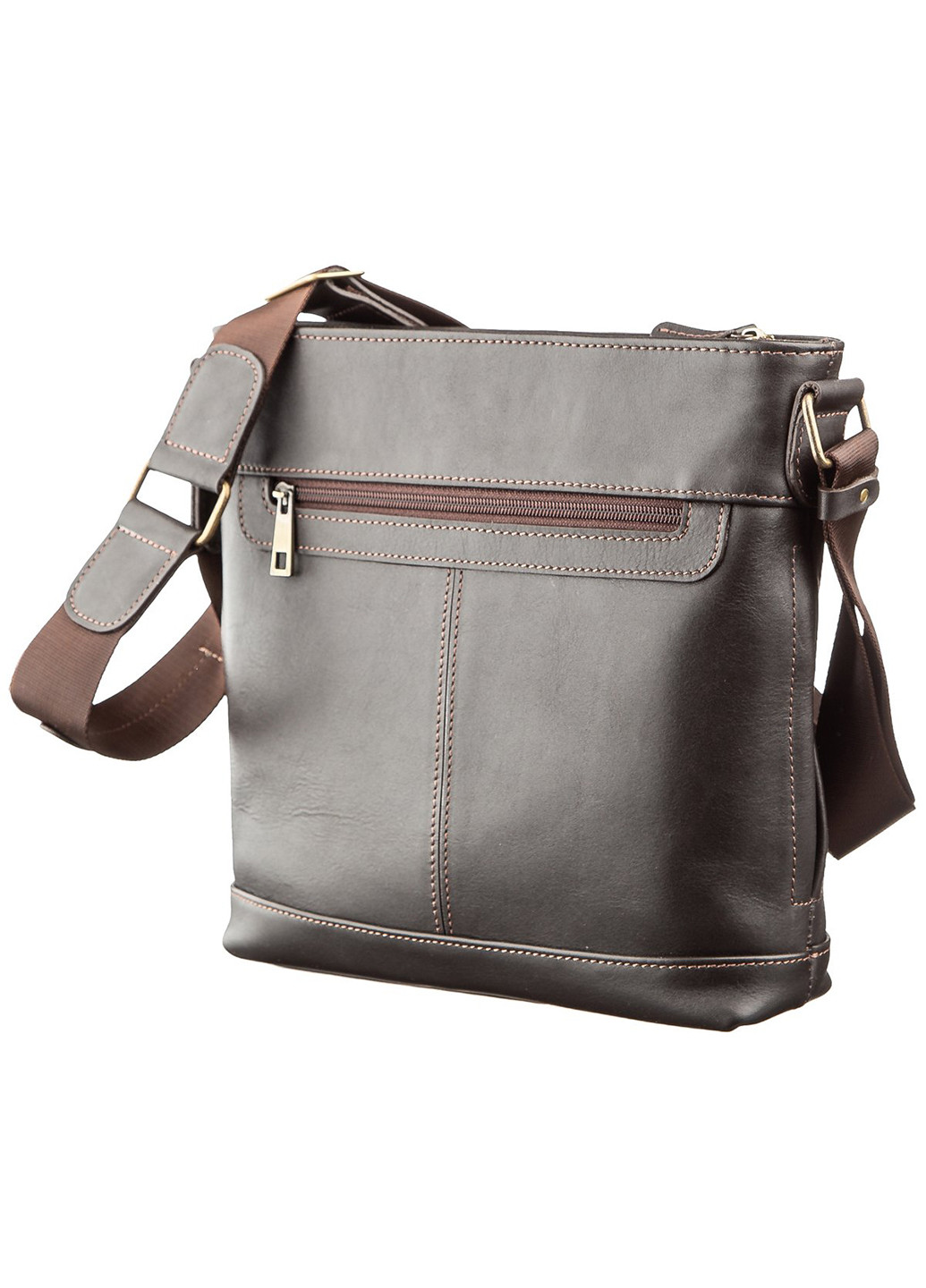 Мужская кожаная сумка 25,5х27,5х7 см Shvigel (252131844)