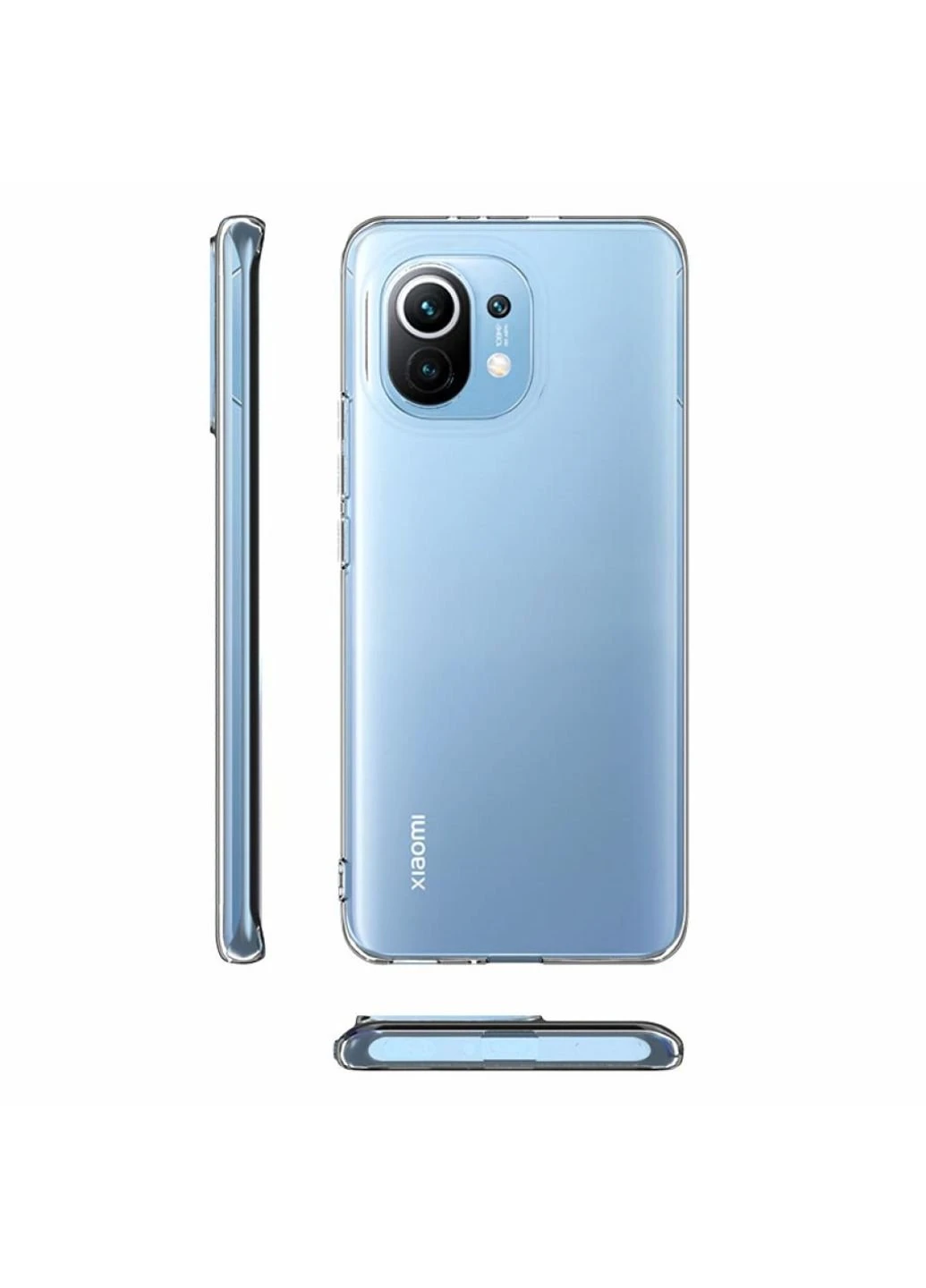 Чохол для мобільного телефону Xiaomi Mi 11 Lite Transparancy (706075) BeCover (252570676)