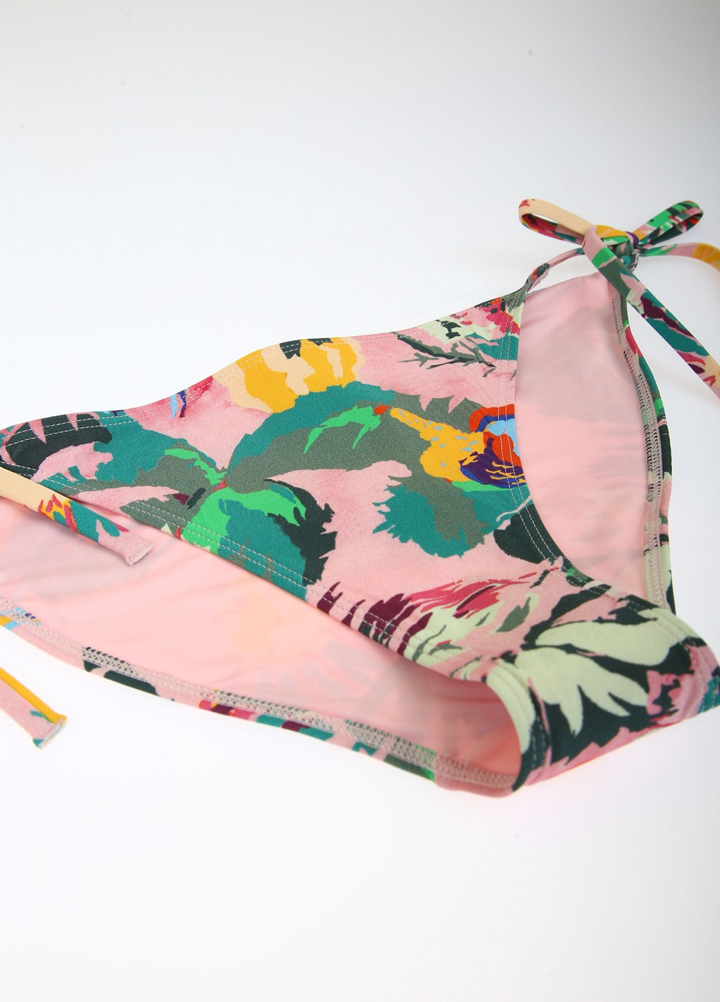 Цветные купальные трусики-плавки с абстрактным узором H&M