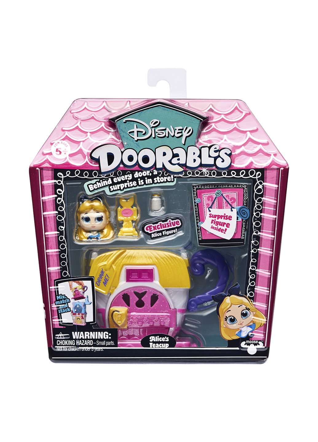 Игровой набор Алиса в Стране Чудес (6 пр.) Disney Doorables (155062140)