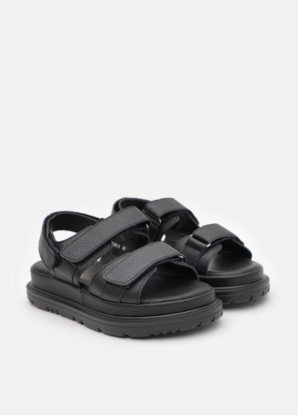 Черные босоножки Lola Andy на липучке