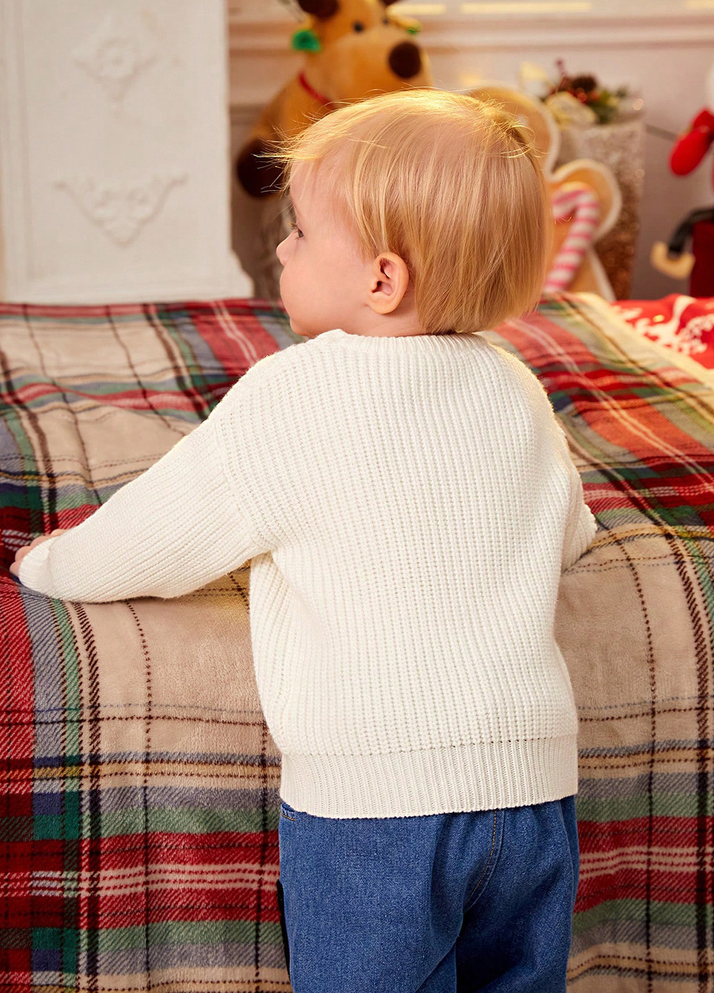 Бежевый зимний джемпер джемпер SHEIN