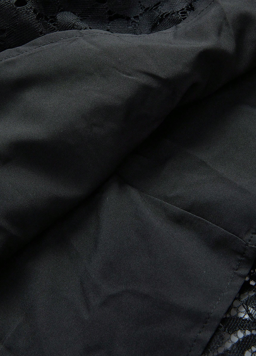 Черное кэжуал платье а-силуэт SHEIN однотонное