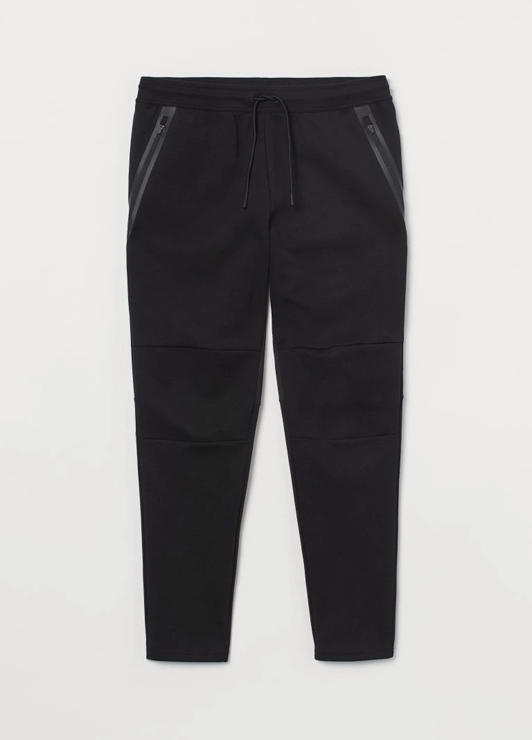 Черные демисезонные брюки H&M