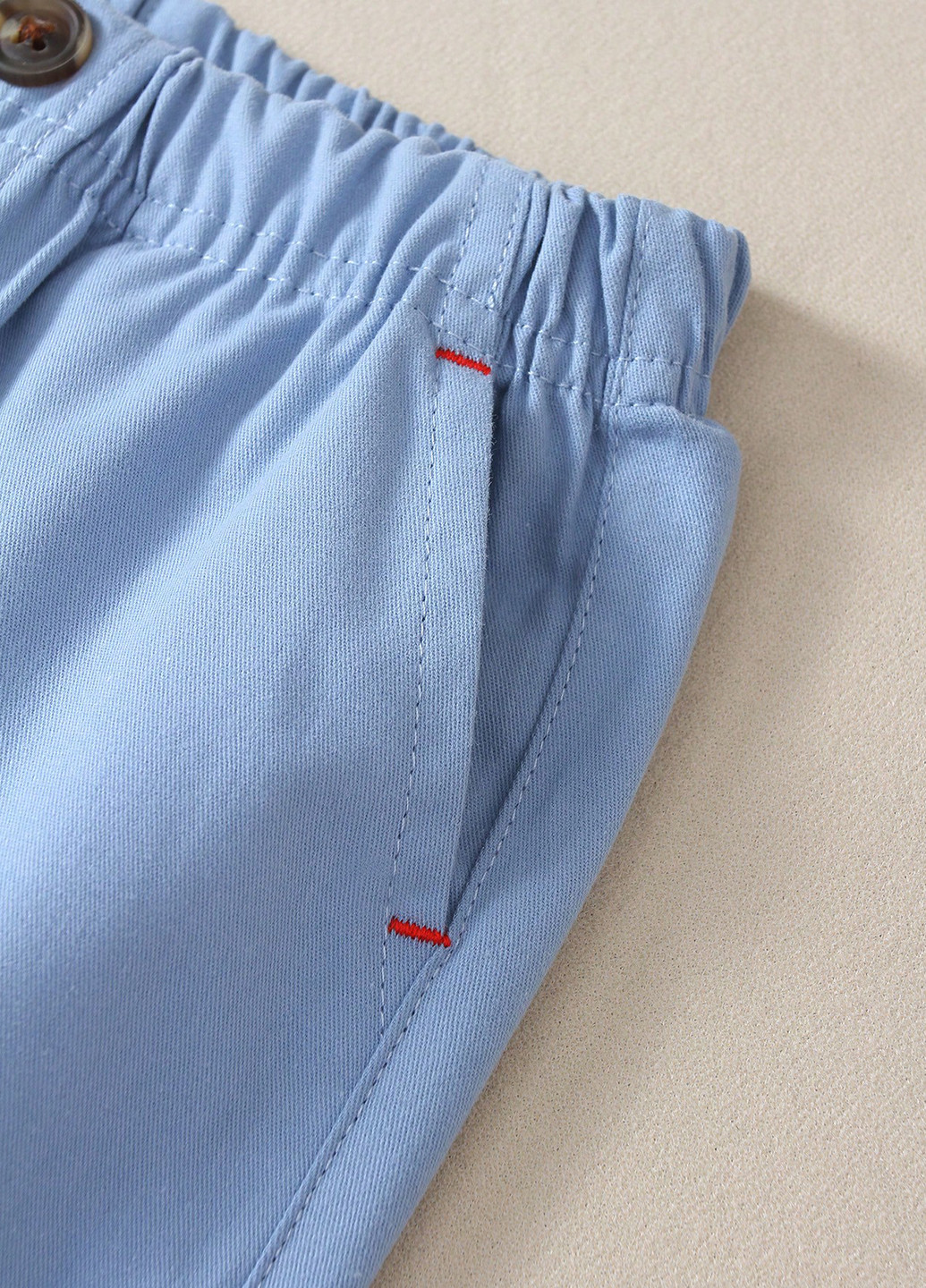 Комбинированные кэжуал демисезонные брюки прямые SHEIN