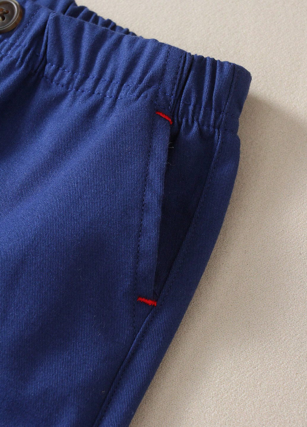 Комбинированные кэжуал демисезонные брюки прямые SHEIN