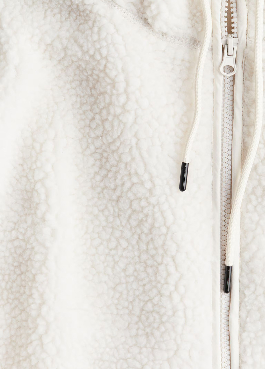 Белая демисезонная куртка H&M