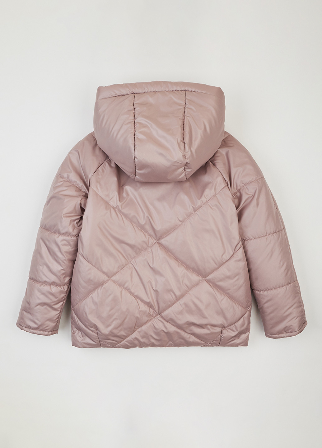 Светло-розовая демисезонная куртка Одягайко