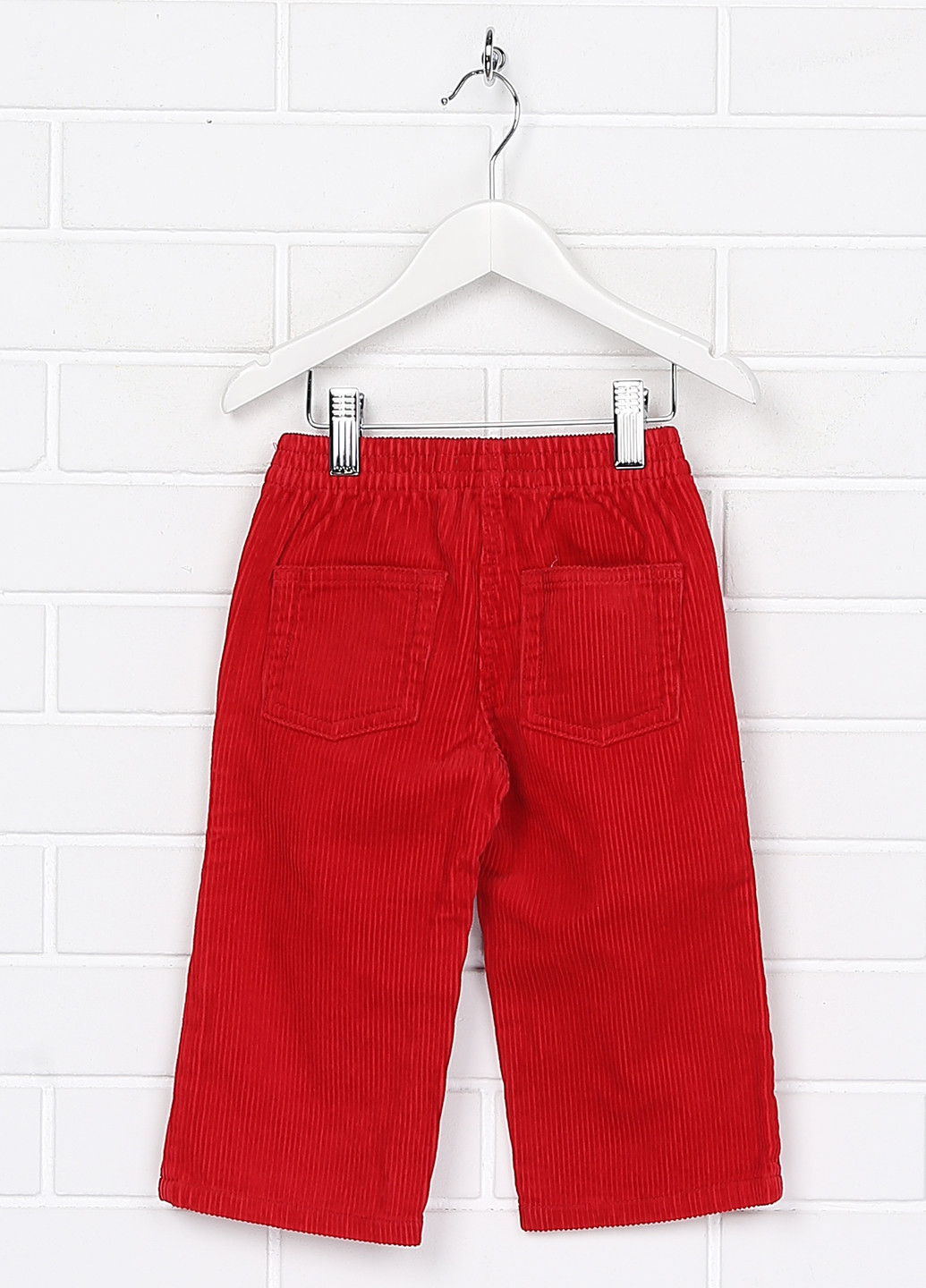 Красные кэжуал демисезонные брюки прямые United Colors of Benetton