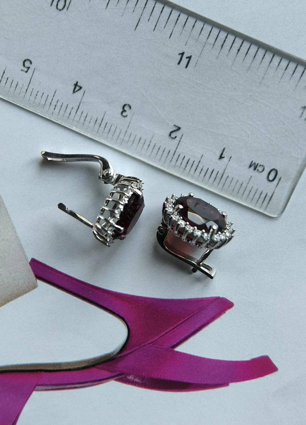 Сережки Silver Flame (354214487)