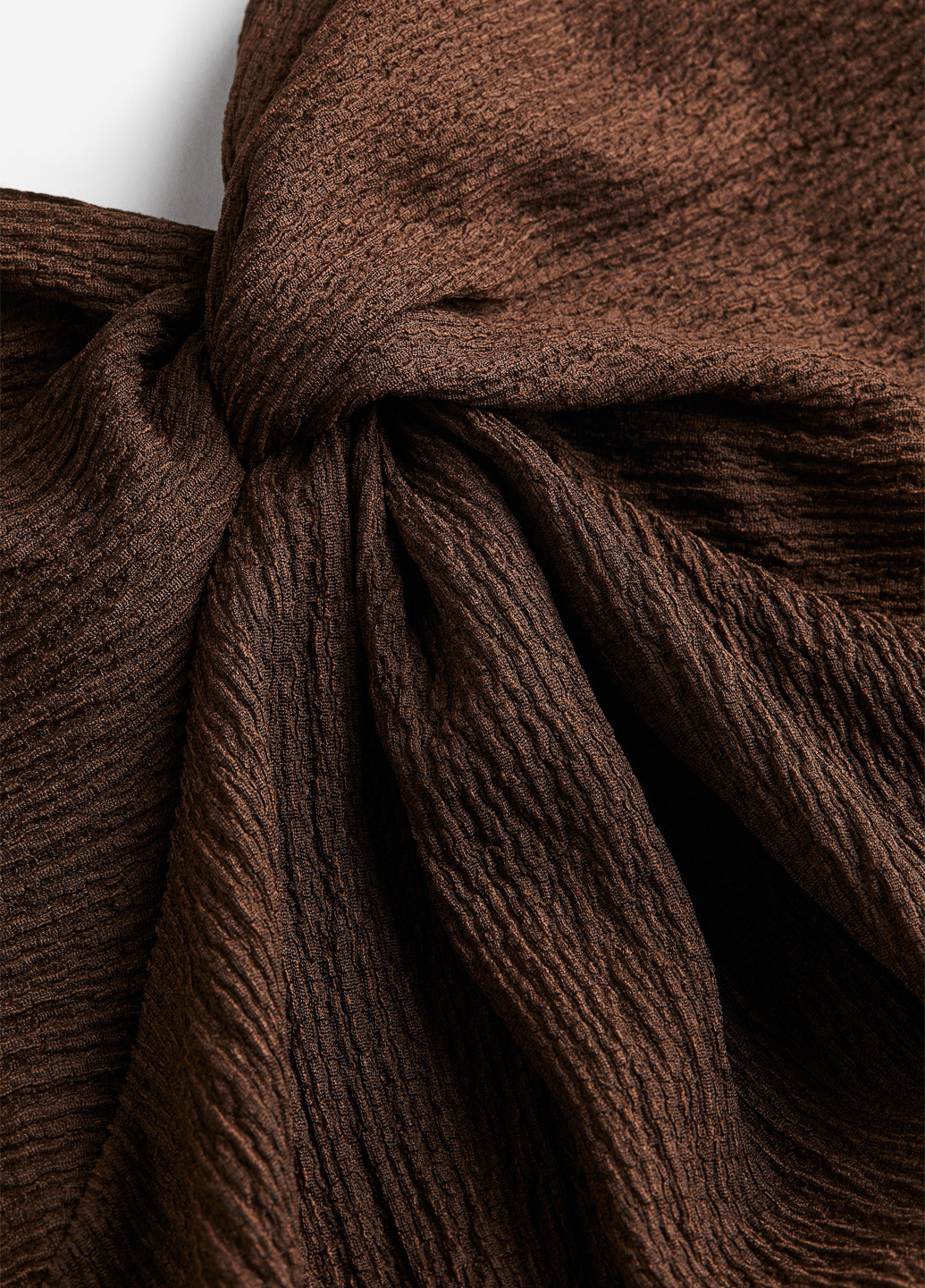 Темно-коричнева вечірня, кежуал сукня сукня-комбінація H&M однотонна