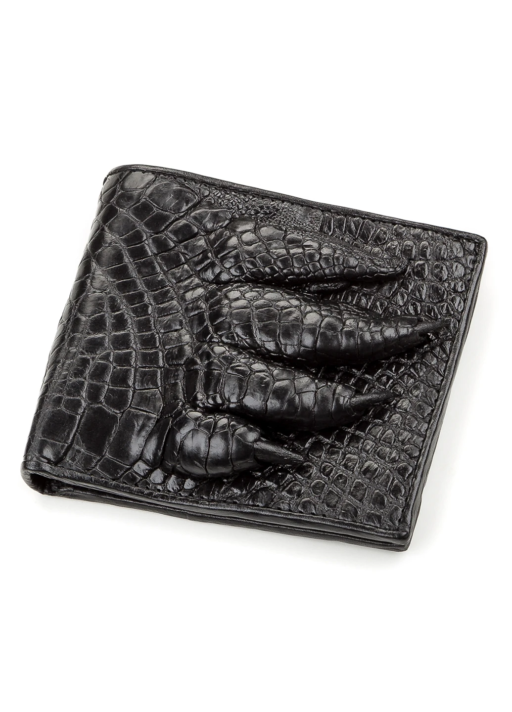 Чоловічий шкіряний гаманець 11,5х 9,5 см Crocodile leather (252128373)
