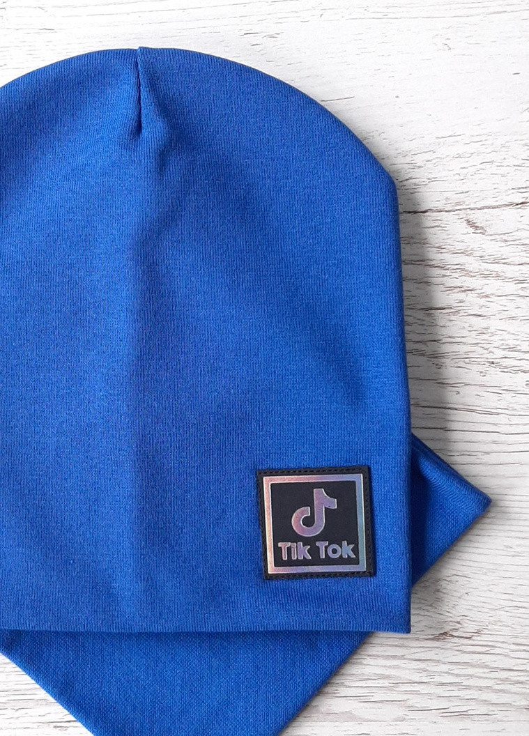 Детская шапка с хомутом КАНТА размер 52-56, синий (OC-253) Канта (212242505)