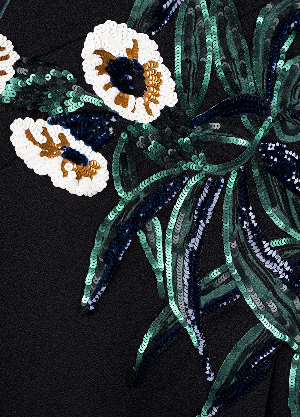 Черная кэжуал с рисунком юбка Marni миди