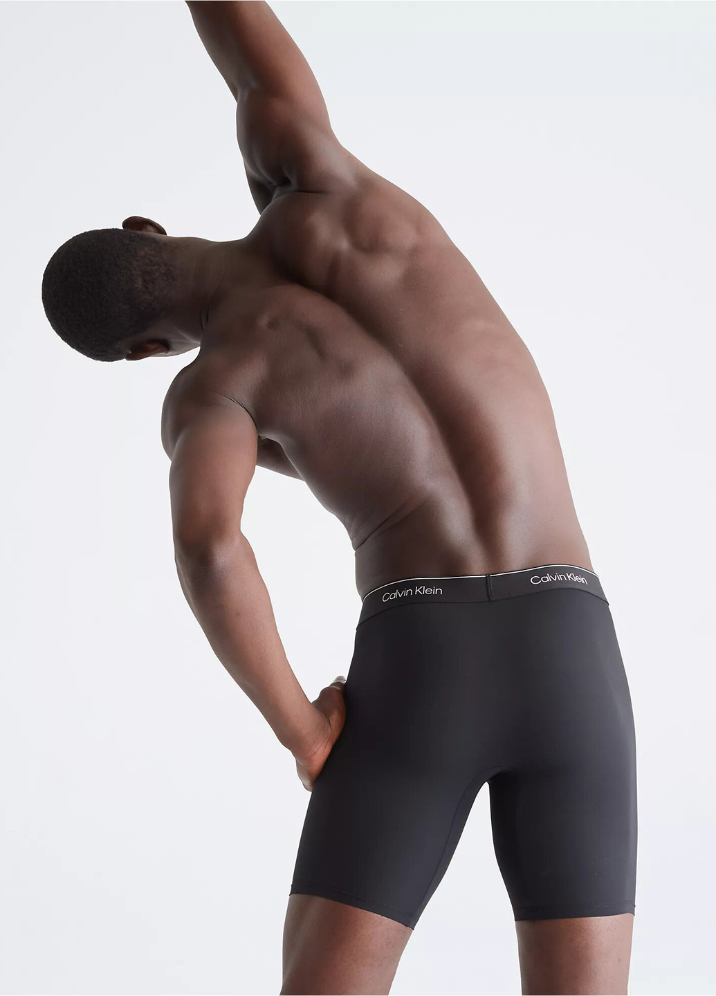 Мужские черные спортивные плавки гидрошорты Calvin Klein