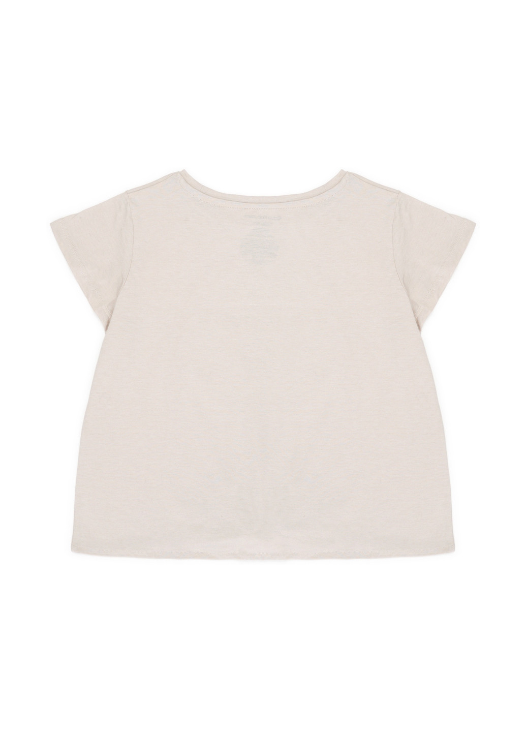 Бежева літня футболка Calvin Klein