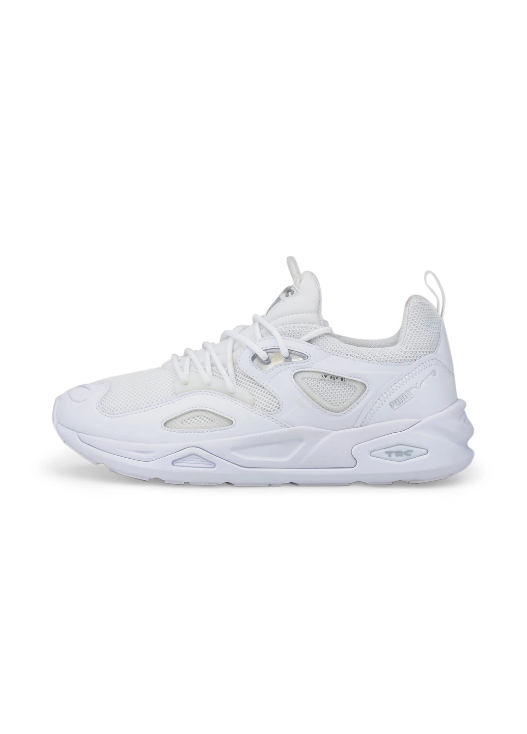 Белые кроссовки trc blaze triple trainers Puma