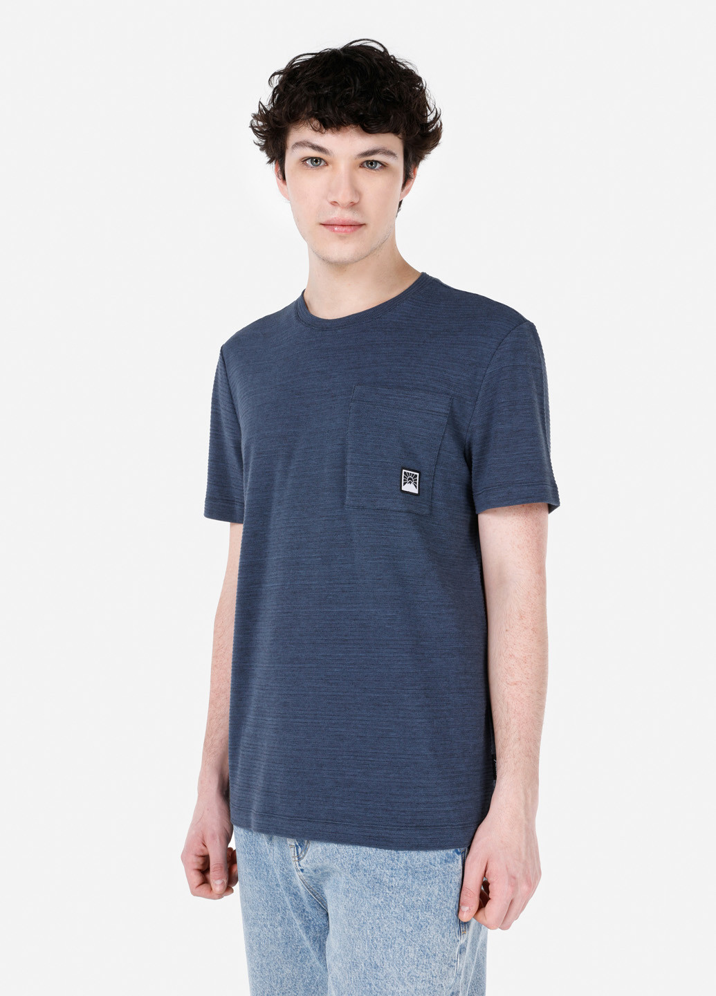 Индиго футболка Colin's