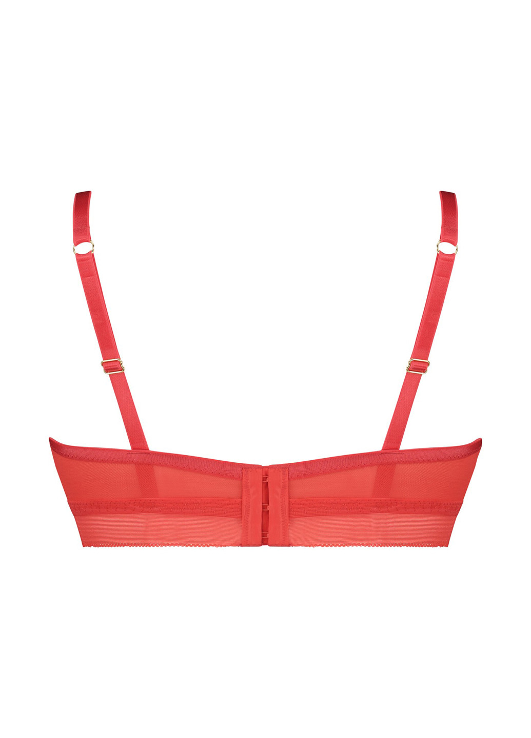 Красный бюстгальтер Hunkemoller с косточками полиамид