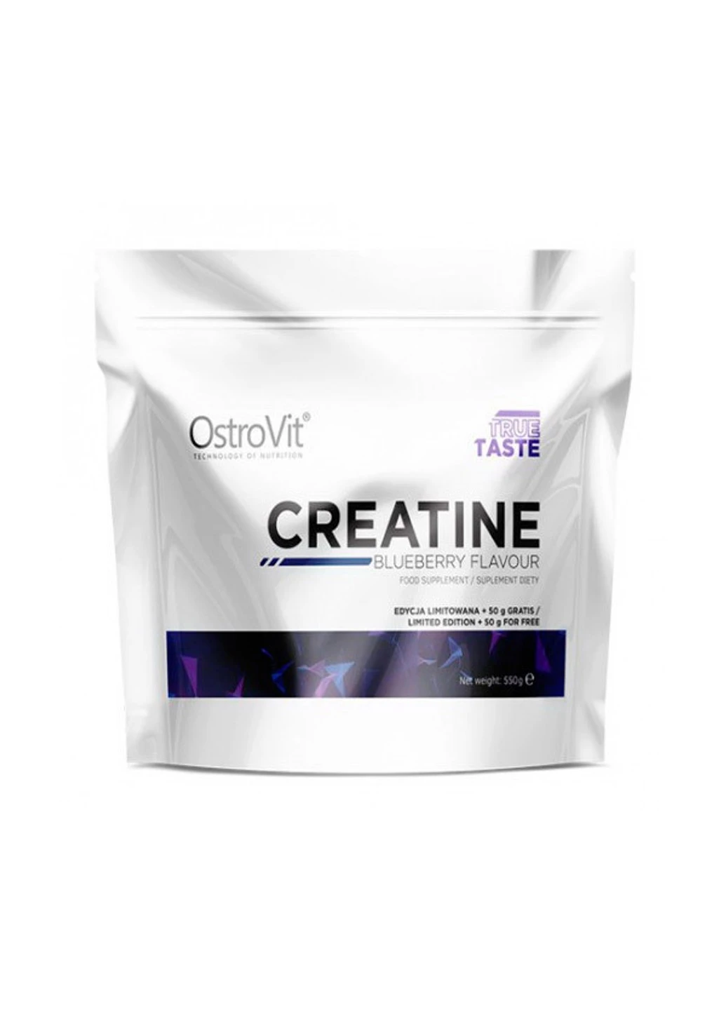 Креатин моногидрат Creatine Monohydrate (550 г) островит blueberry Ostrovit (255279495)