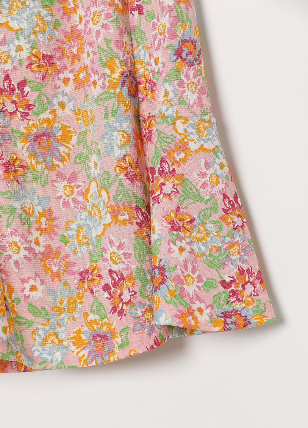 Розовая кэжуал цветочной расцветки юбка Lefties клешированная