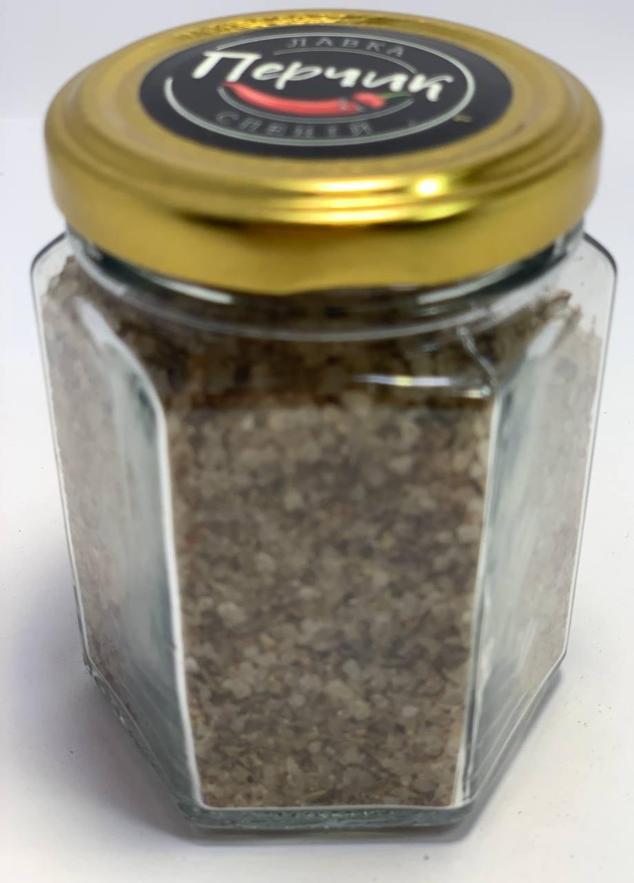 Адыгейская соль 150 грамм в стеклянной банке No Brand