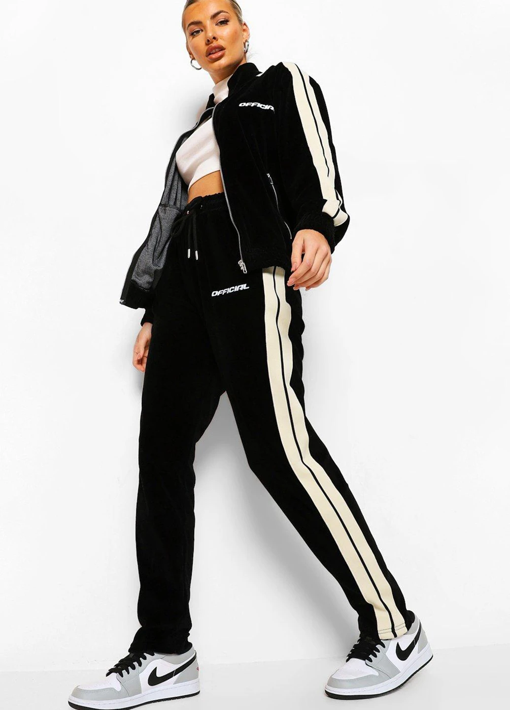 Костюм (толстовка, брюки) Boohoo (235538676)