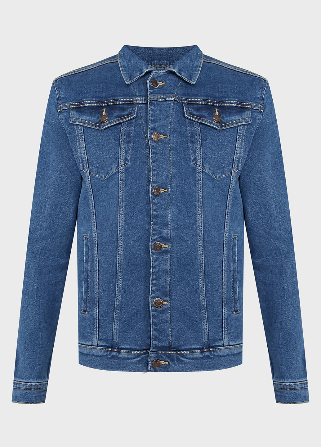 Синяя демисезонная куртка Denim Project