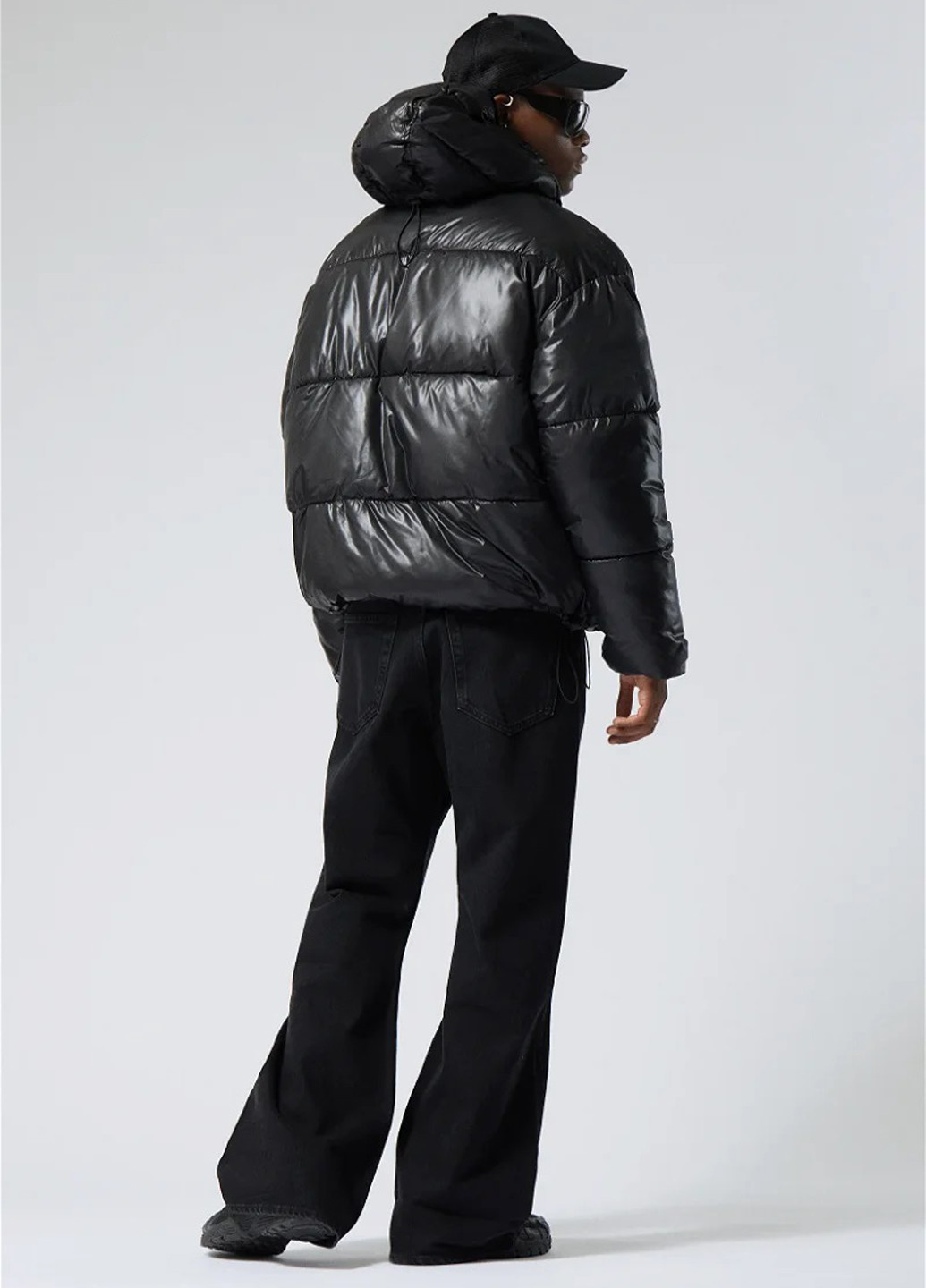 Черная демисезонная куртка Weekday