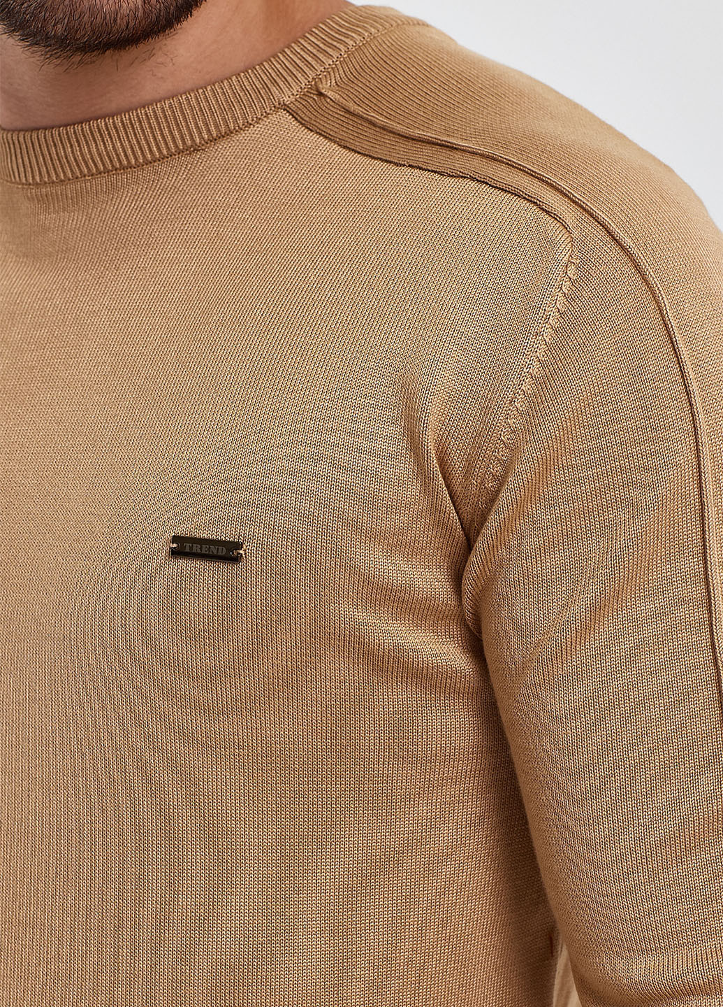 Бежевий демісезонний светр джемпер Trend Collection