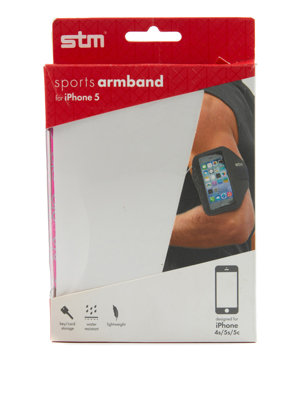 Чехол на руку для iPhone 5/5s Sports Armband серый