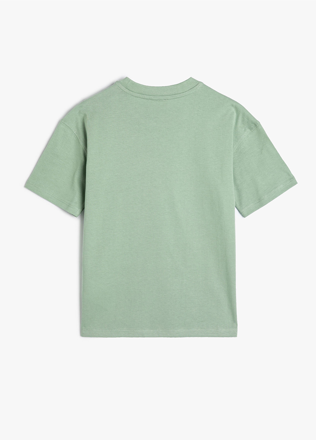 Светло-зеленая летняя футболка KOTON