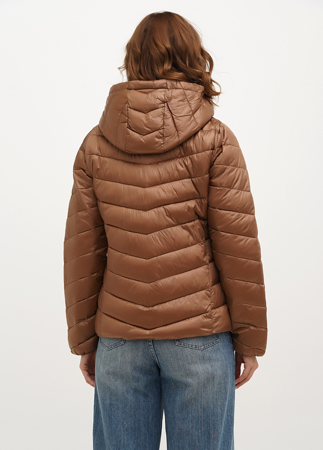 Світло-коричнева демісезонна куртка Tom Tailor