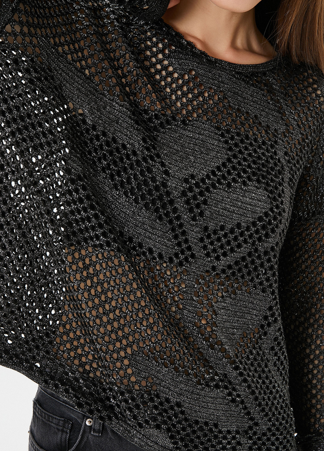 Черный демисезонный джемпер джемпер KOTON