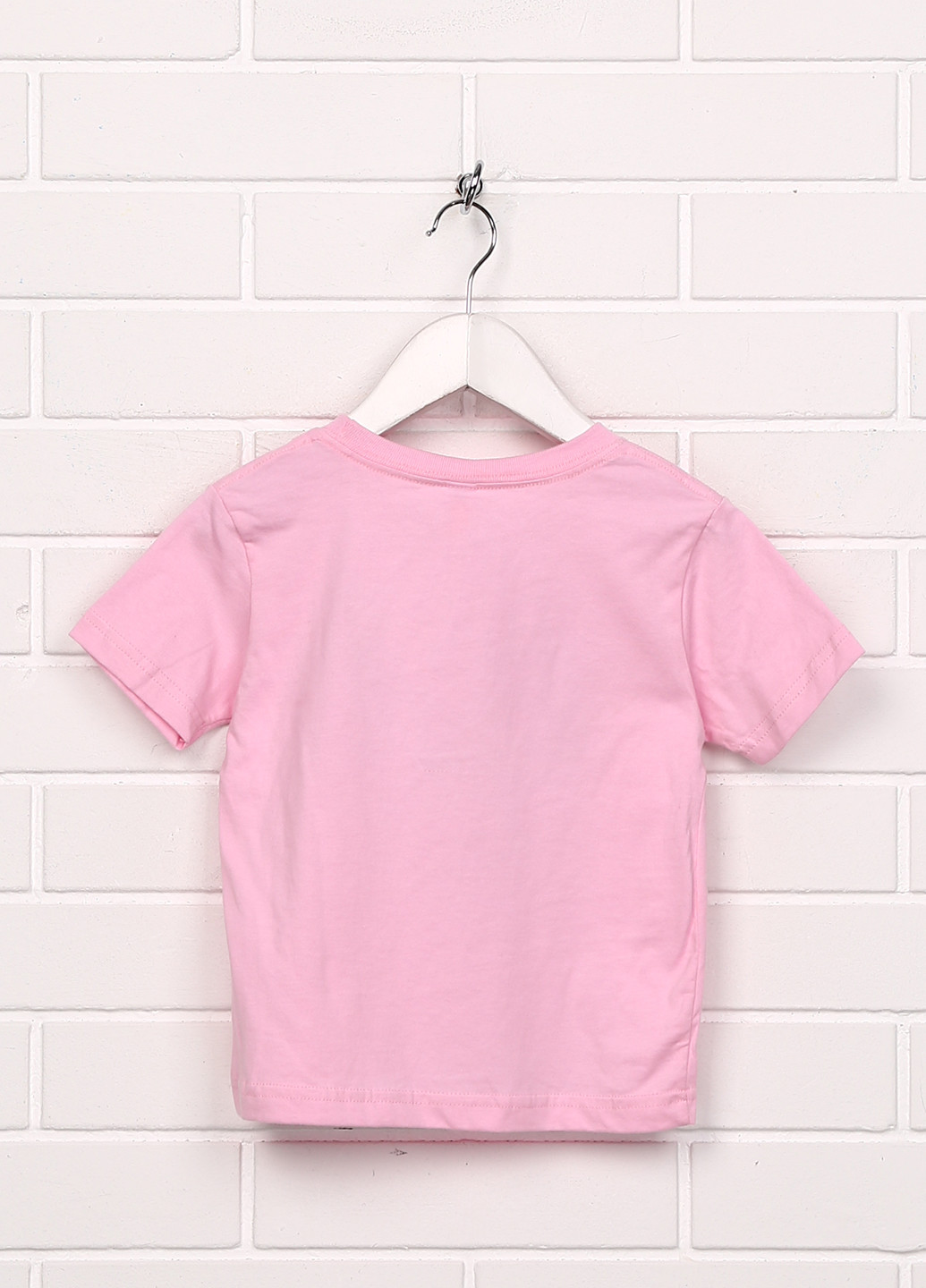 Розовая летняя футболка Rabbit Skins