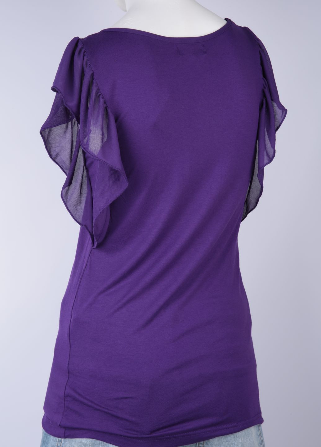 Фиолетовая летняя блуза Zalando