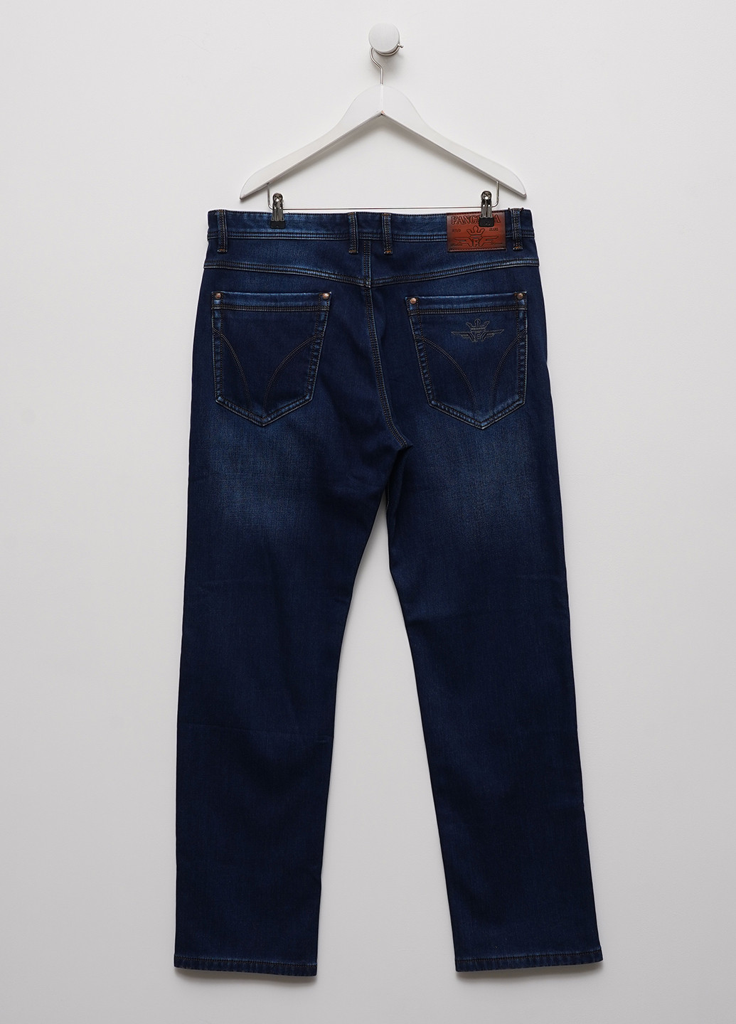 Темно-синие зимние джинсы Fangsida