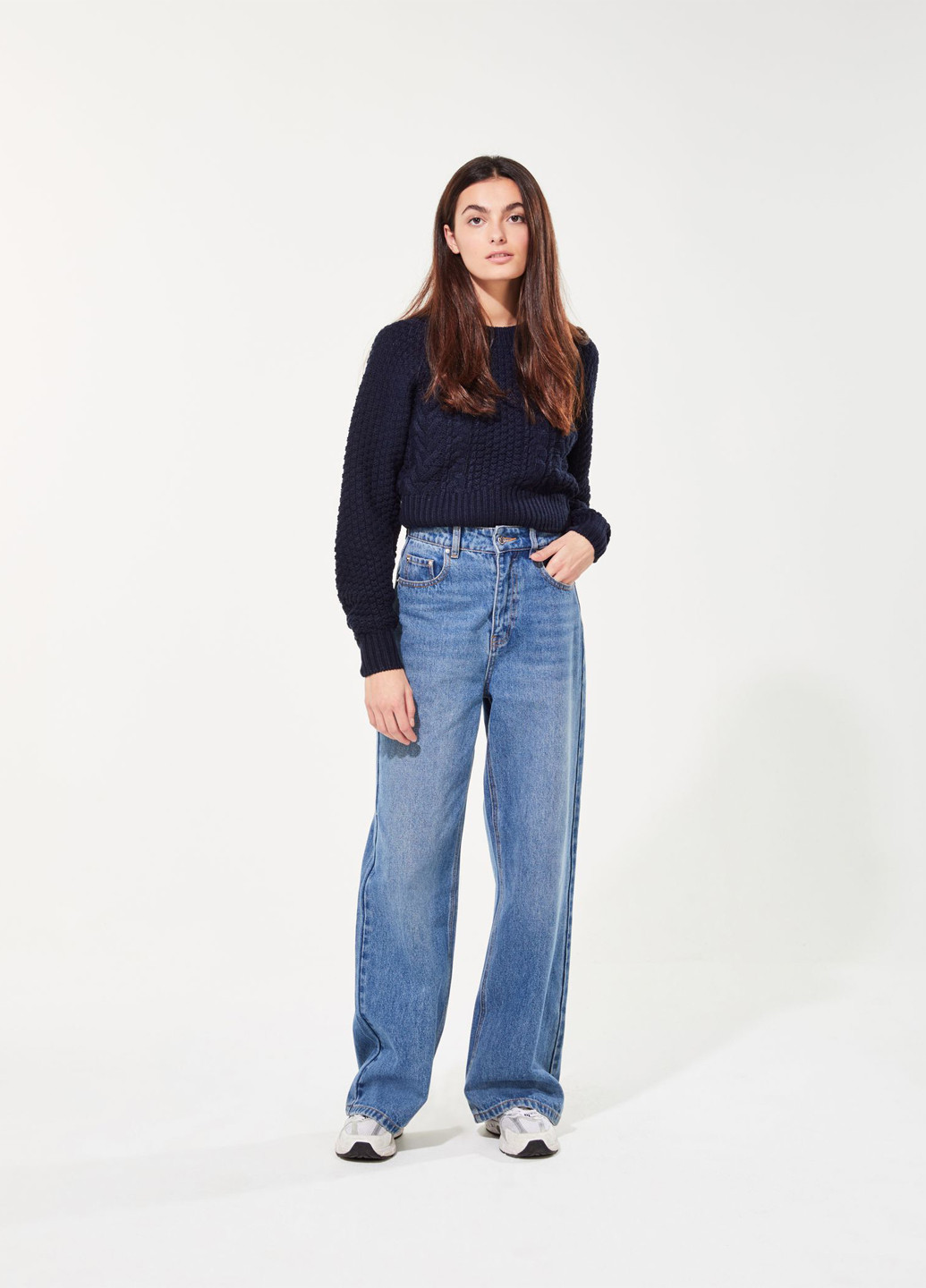 Темно-синій демісезонний джемпер джемпер Jennyfer