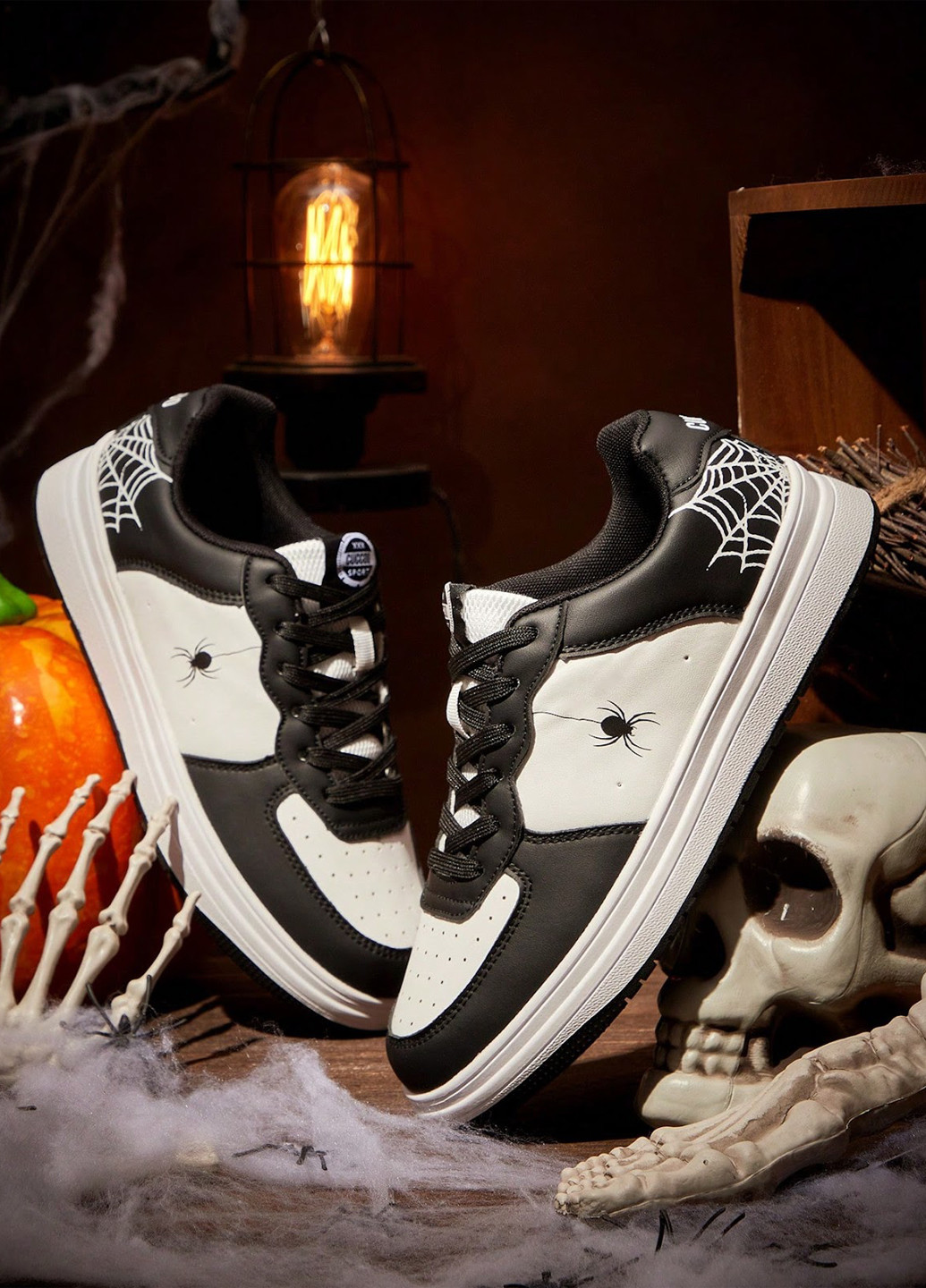 Кроссовки SHEIN чёрно-белые всесезоны (322852182)