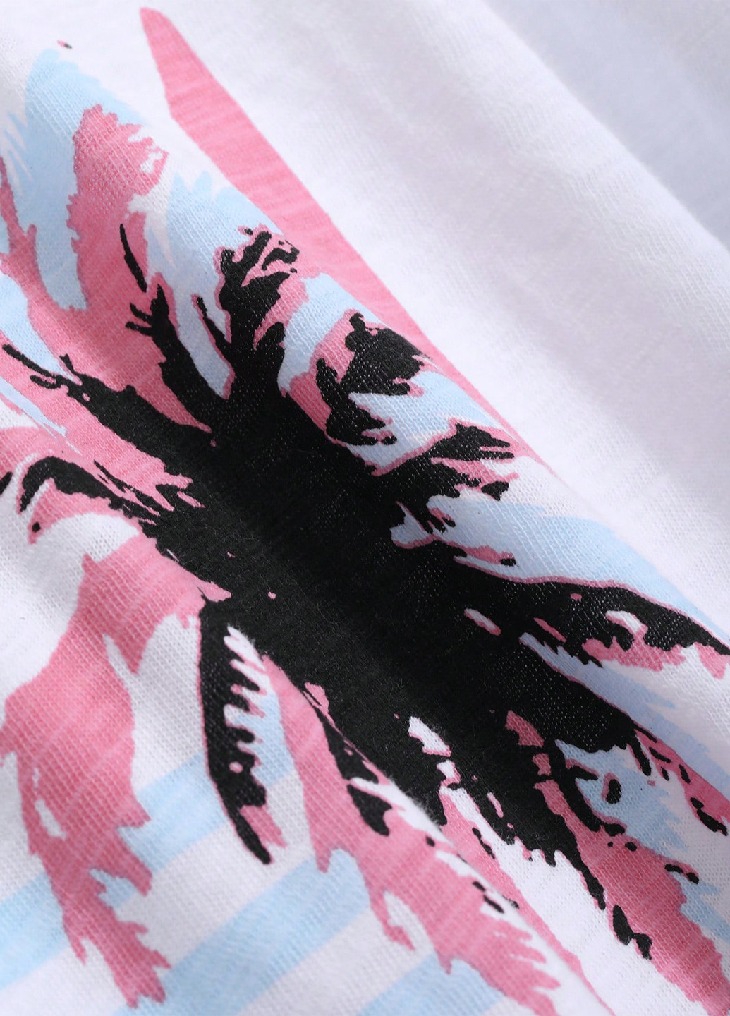 Білий світшот SHEIN малюнок без декору (332312752)